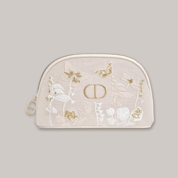 NIB Christian Dior Beauty Mesh Butterfly Makeup Bag Pouch Mother's Day GWP - Picture 1 of 4